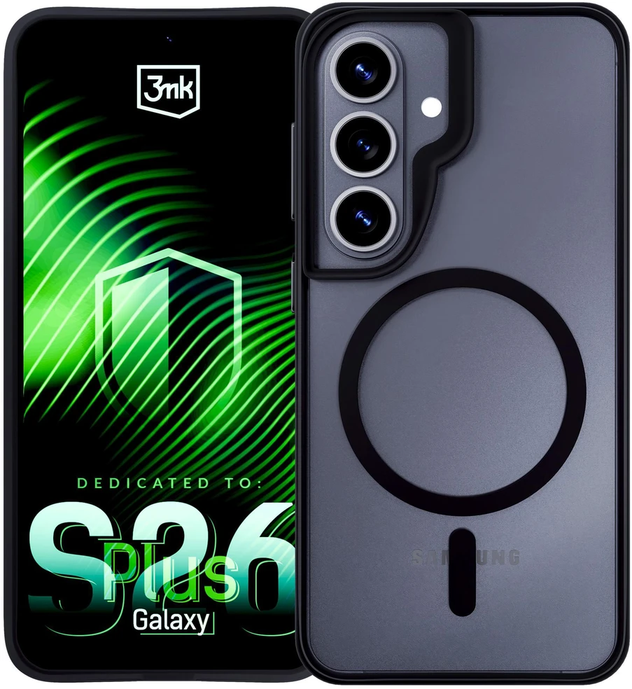 Dėklas 3MK Satin Armor MagCase do Samsung Galaxy S26+