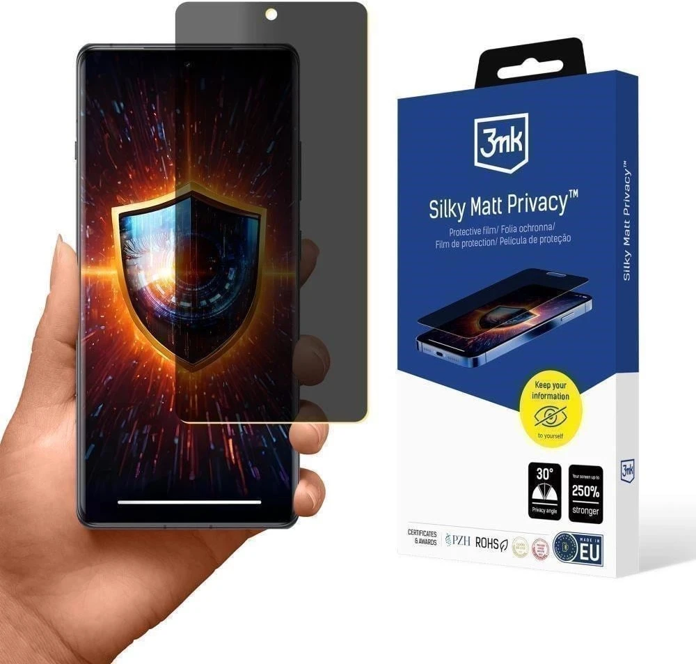 3Mk apsauga Motorola Edge 60 rašikliui – 3mk šilkinis matinis Privatumas