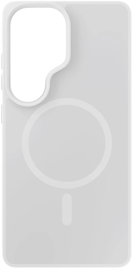 Dėklas 3MK Smoke MagCase do Samsung Galaxy S26 Ultra balta