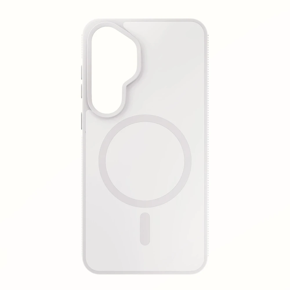 Dėklas 3MK Smoke MagCase do Samsung Galaxy S26+ balta