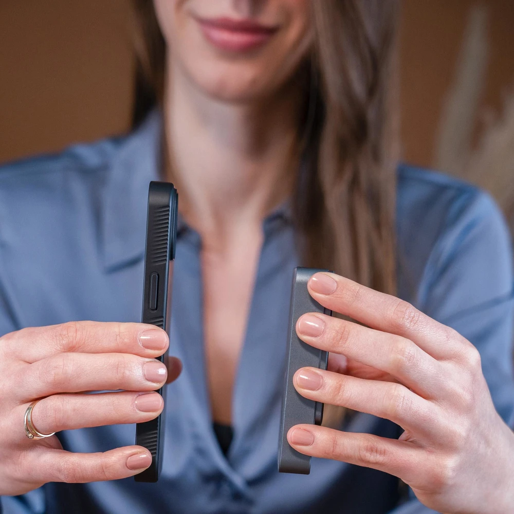 Dėklas 3mk Samsung Galaxy S25 Ultra - Smoke MagCase Baltas