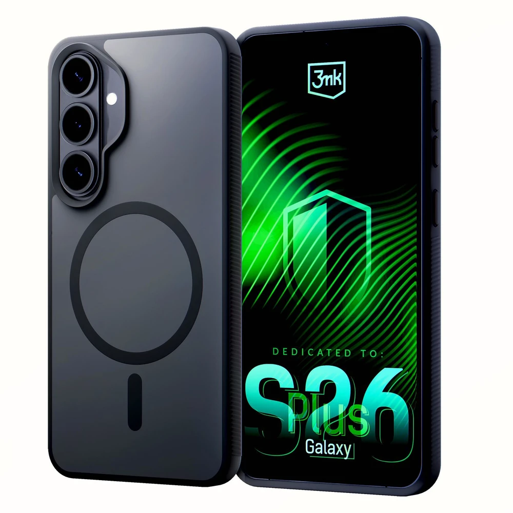 Dėklas juodas 3mk Smoke MagCase
