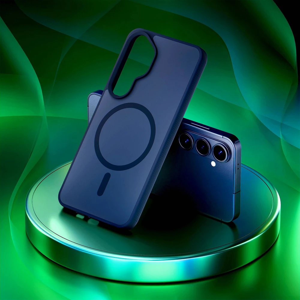 Dėklas 3mk „Smoke MagCase“, skirtas „Samsung Galaxy S26“ – pilkas