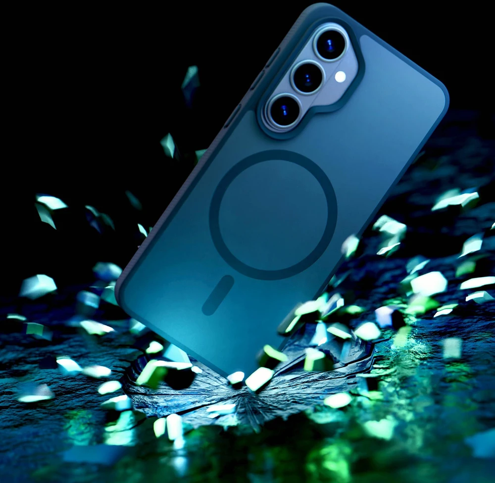 Dėklas 3mk „Smoke MagCase“, skirtas „Samsung Galaxy S26“ – pilkas