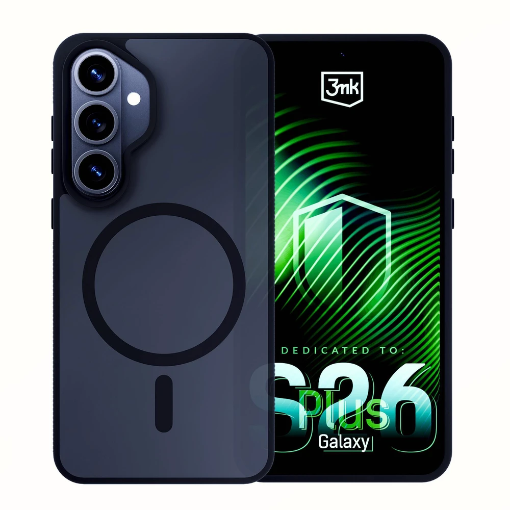 Dėklas juodas 3mk Smoke MagCase