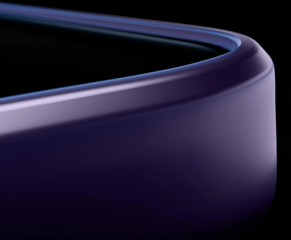 Telefono dėklas suderinamas su MagSafe, violetinės spalvos 3mk Smoke MagCase