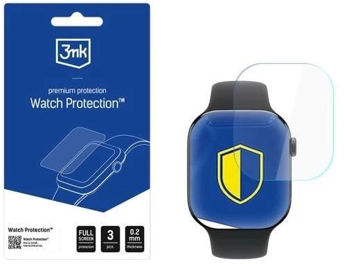 3mk laikrodžio apsaugos ARC išmaniojo laikrodžio ekrano apsauga, skirta „Apple Watch 11“ (42 mm)