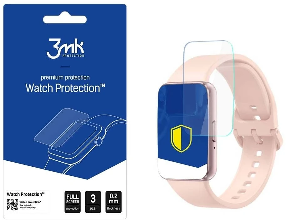 3MK plėvelė ARC Samsung Galaxy Galaxy Fit 3 plėvelė Fullscreen Watch