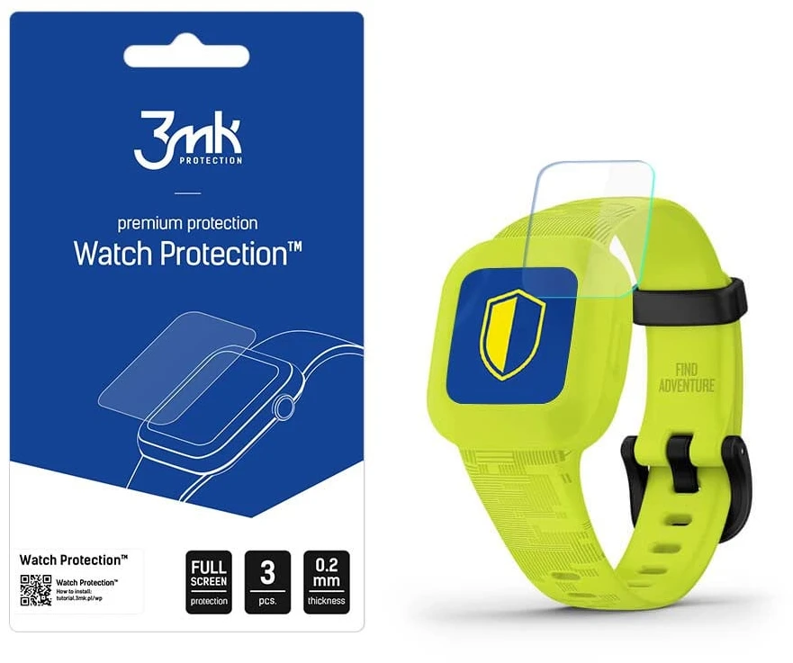 3MK plėvelė ARC Watch Garmin Vivofit jr.3 plėvelė Fullscreen