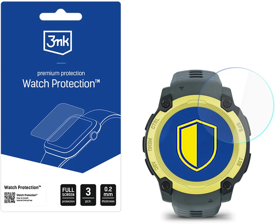 3mk laikrodžio apsauga „FlexibleGlass pro Garmin Instinct E 40mm“