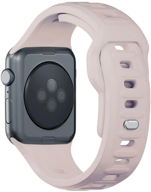3MK silikoninė apyrankė latte Apple Watch 38/40/41mm