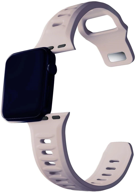 3MK silikoninė apyrankė latte Apple Watch 38/40/41mm