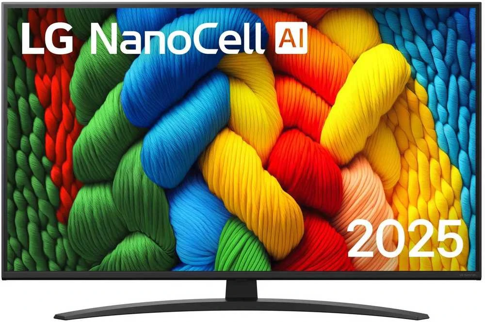 LG NanoCell AI 43NANO81A6A 109,2 cm (43") 4K Ultra HD išmanusis televizorius „Wi-Fi Judas“
