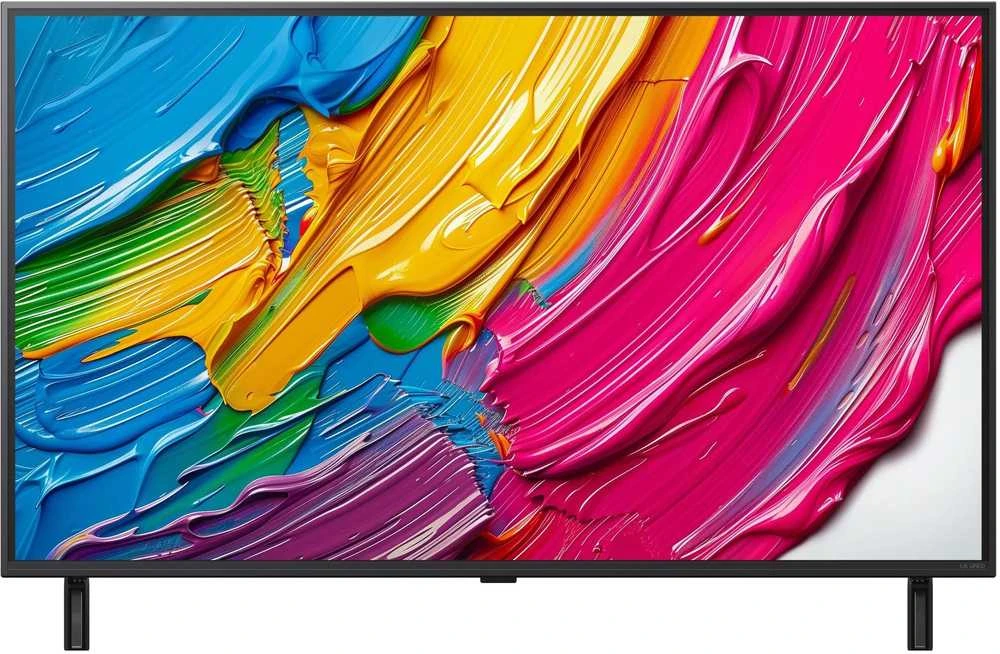 Televizorius TV LG QNED AI 43QNED80A6A 109,2 cm (43 colių) 4K Ultra HD Smart TV Wi-Fi Juodas