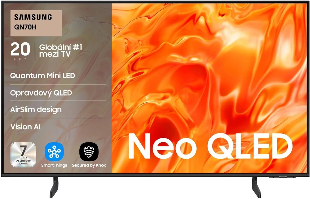Televizorius Samsung QE43QN70HAUXXH 2026m. modelis (20 EUR nuolaidos kodas)