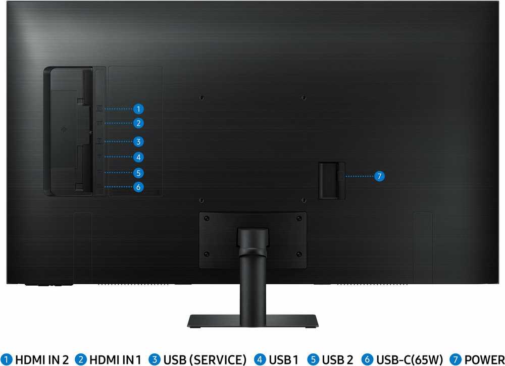 Monitorius Samsung | LS43DM702UUXDU | 43 " | VA | 4K | 16:9 | 60 Hz | 4 ms | 3840 x 2160 pikselių | 300 cd/m² | HDMI jungtys quantity 2 | Juodas