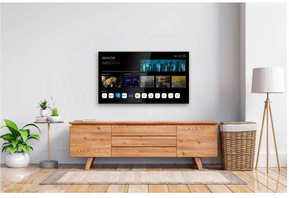 Televizorius SLE 43US804B WEBOS UHD TV SENCOR