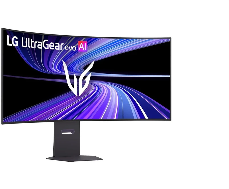 45" LG UltraGear 45GX90SB Curved Monitorius