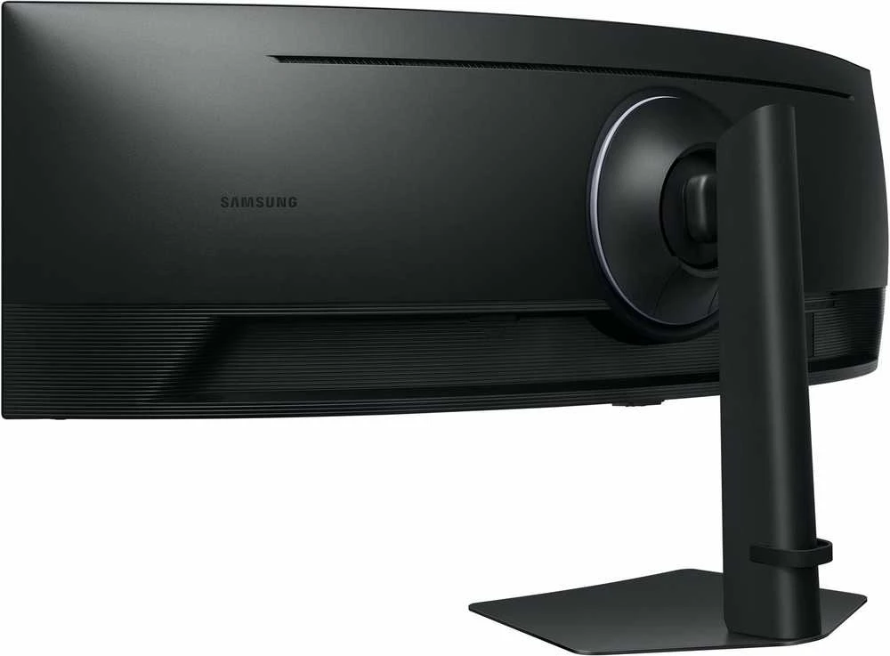 Monitorius - Samsung ViewFinity S9 S49C950UAU 49", Lenktas, Dual QHD, KVM, Juodas