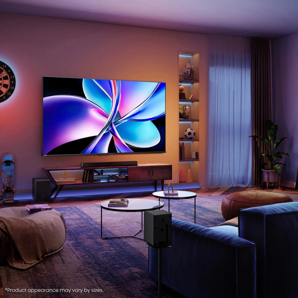 Televizorius HISENSE 50E7Q PRO 50" QLED 4K VidaaOS 144Hz Dolby Atmos
