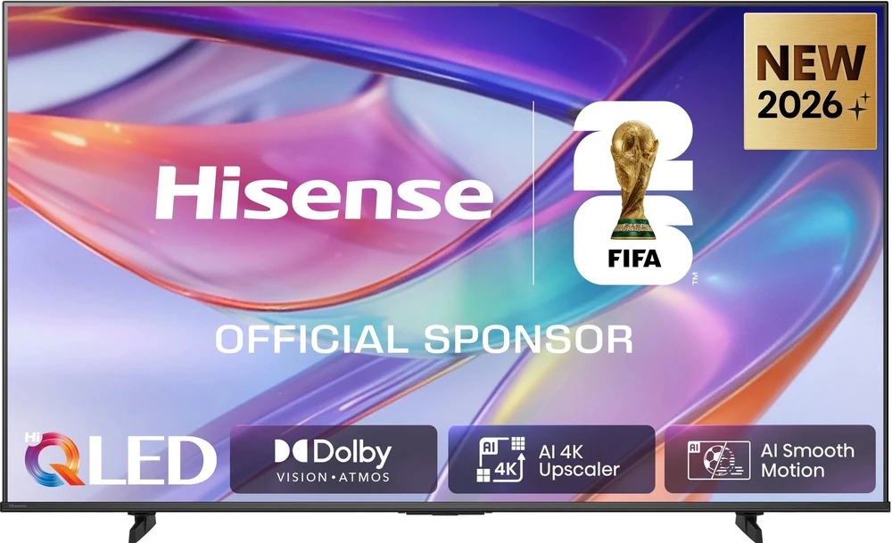Televizorius Hisense 50E7S 50" QLED 4K VidaaOS 60Hz Dolby Atmos 2026