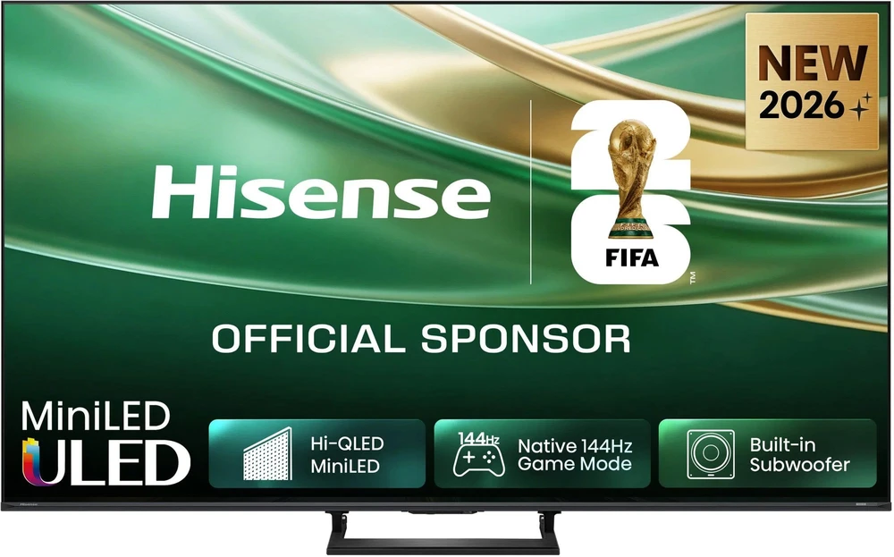 Televizorius Hisense ULED 50E8S MiniLED QLED televizorius – 50 colių 4K Ultra HD išmanusis televizorius