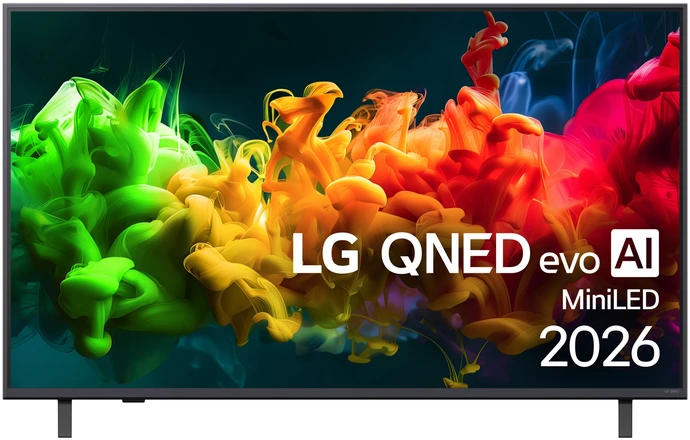 Televizorius 50" LG 50QNED80B6B (2026)
