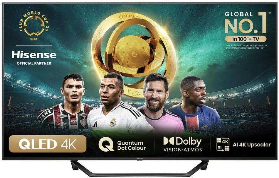 Televizorius Hisense 55A7NQ | 55 | Smart TV | VIDAA | UHD | Juodas