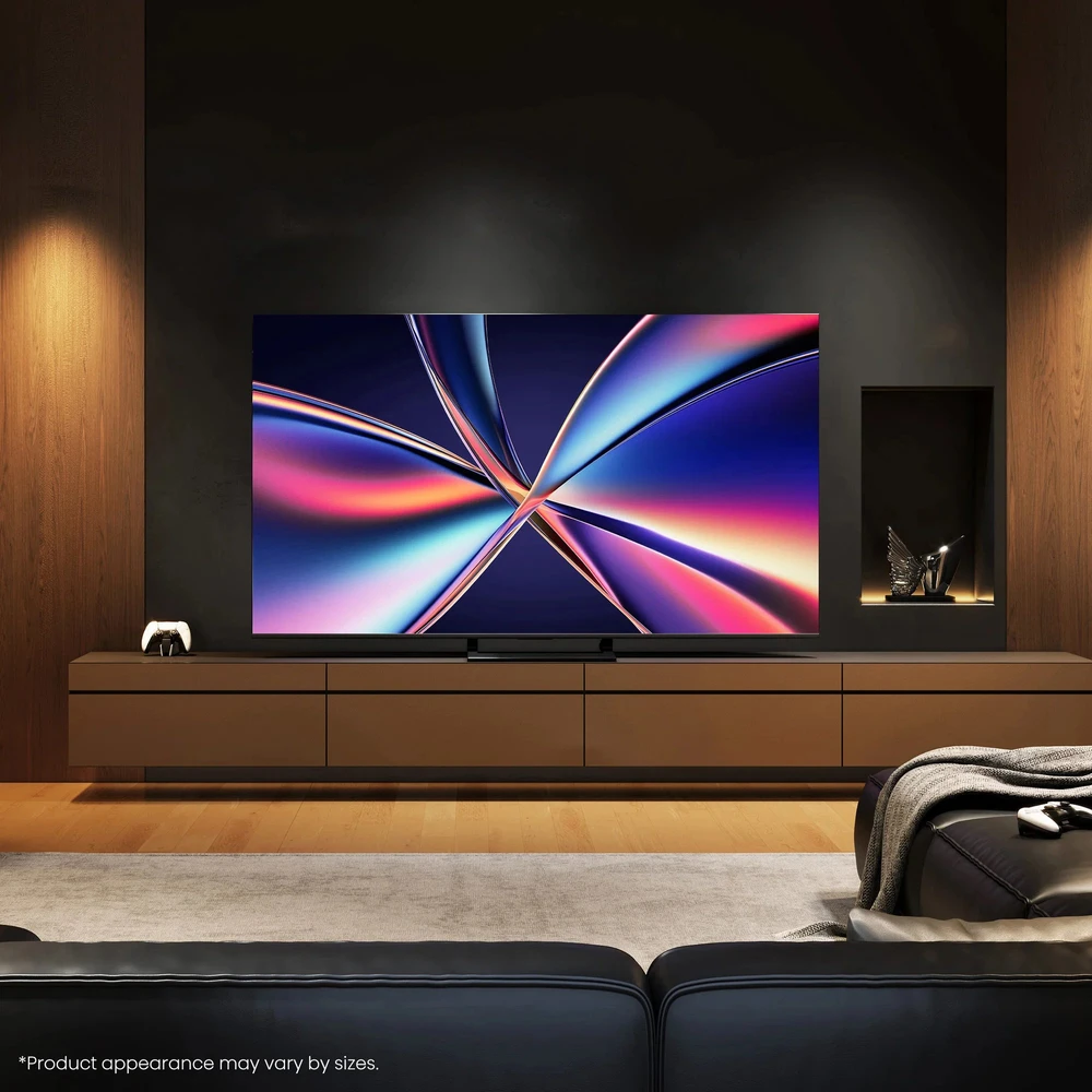 Hisense E8Q, 55"", 4K UHD, ULED, Mini LED, juodas - Televizorius