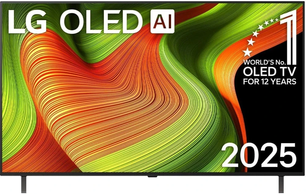 Televizorius LG – 55 colių OLED OLED55B56LA AI B5 4K Smart TV 2025