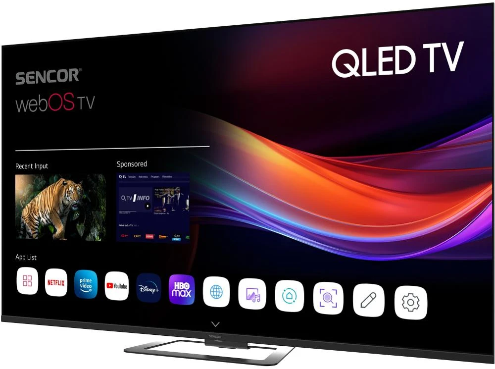 Televizorius SLE 65Q871B Q-SERIES WEBOS TV SENCOR