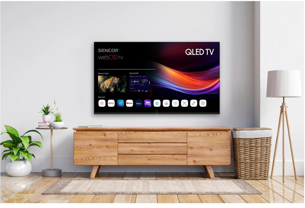 Televizorius SLE 65Q871B Q-SERIES WEBOS TV SENCOR