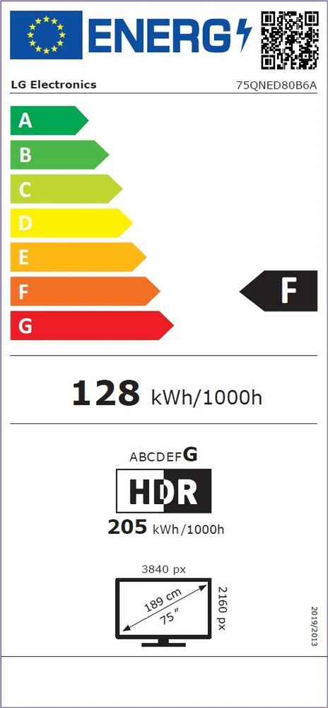 Televizorius 75" LG 75QNED80B6A (2026)