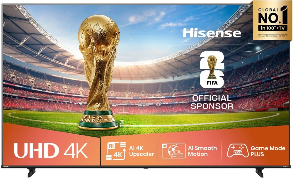 „Hisense 4K“ televizorius | 85A6Q | 85 | Išmanusis televizorius | VIDAA | UHD | Juodas