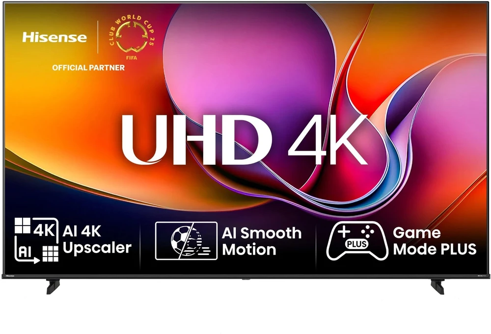 „Hisense 4K“ televizorius | 85A6Q | 85 | Išmanusis televizorius | VIDAA | UHD | Juodas