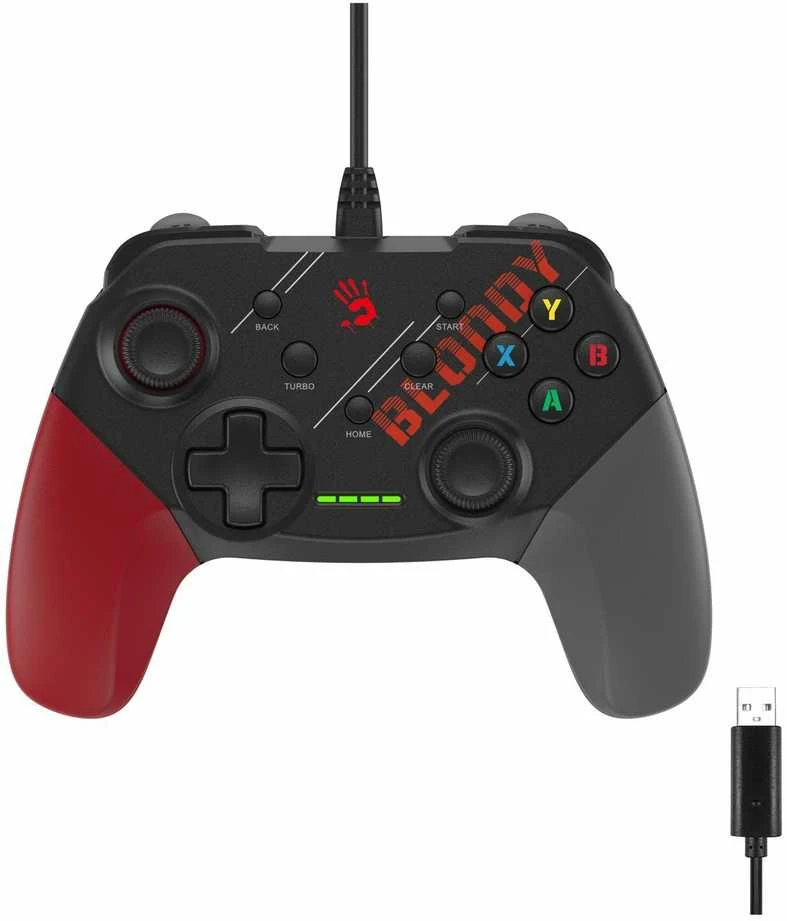A4Tech Gamepad Bloody GP30 Sports Raudona USB