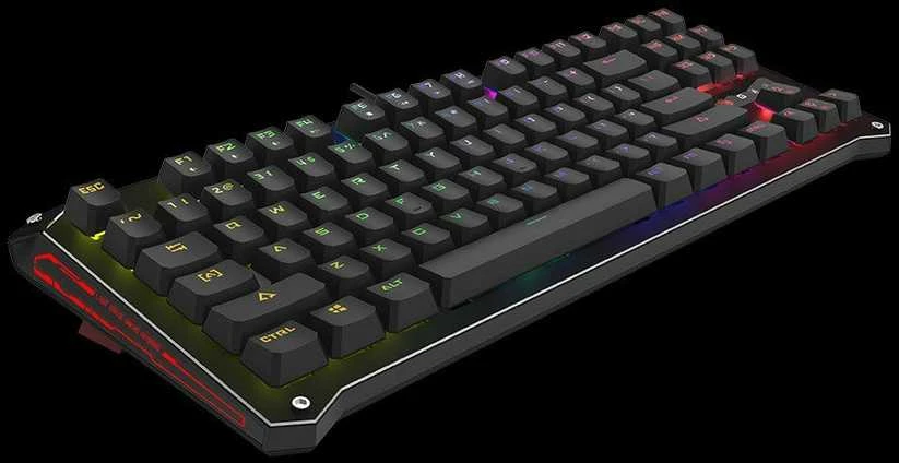 Mechaninė klaviatūra A4Tech BLOODY B930 RGB (LK LIBRA Oranžinis SWITCH)
