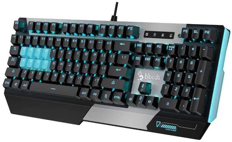 A4tech Bloody LIGHT STRIKE B865N mechaninė RNBW žaidimų klaviatūra, USB, CZ