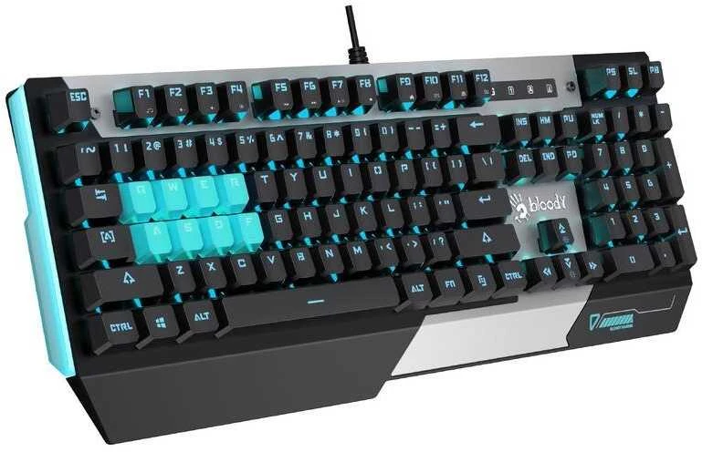 A4tech Bloody LIGHT STRIKE B865N mechaninė RNBW žaidimų klaviatūra, USB, CZ