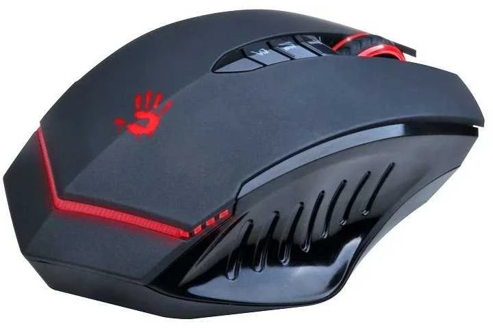 A4Tech Bloody Activated Pelė žaidimams V8MA su laidu, No, Juodas, Gaming, No,