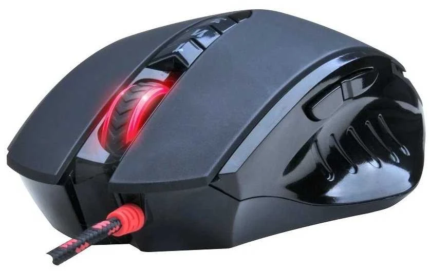 A4Tech Bloody Activated Pelė žaidimams V8MA su laidu, No, Juodas, Gaming, No,