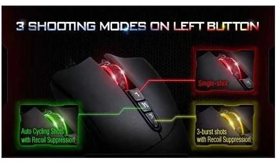A4Tech Bloody Activated Pelė žaidimams V8MA su laidu, No, Juodas, Gaming, No,