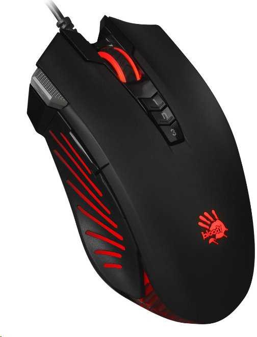Pelė A4tech BLOODY V9MA juoda