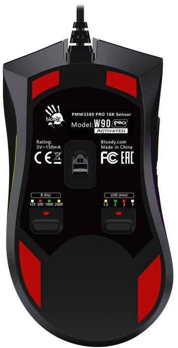 Pelė A4Tech BLOODY GAMING W90 Pro (suaktyvintas)