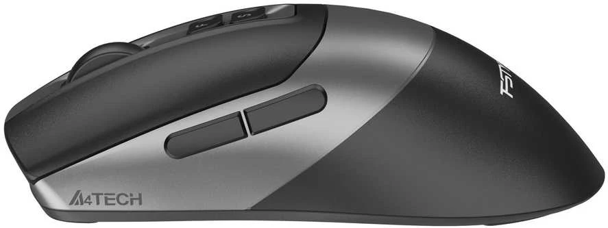 Pelė A4Tech FB50C Plus FStyler, belaidė pelė biurowa, BT+2,4GHz, juoda