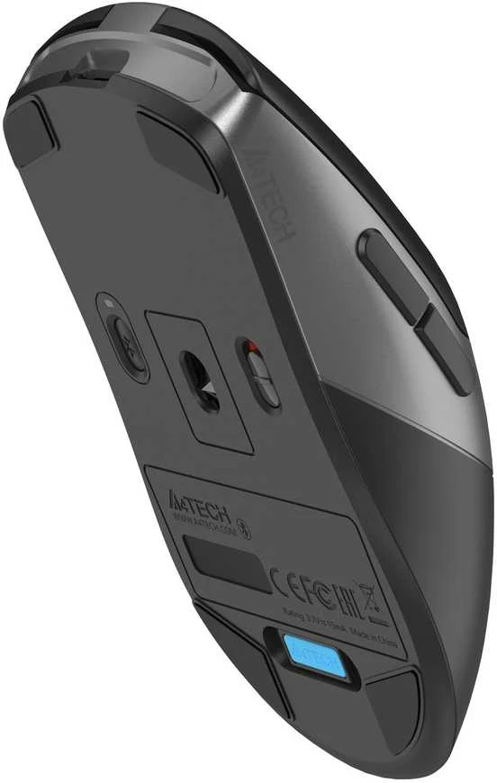 Pelė A4Tech FB50C Plus FStyler, belaidė pelė biurowa, BT+2,4GHz, juoda