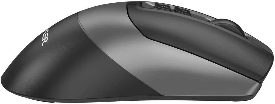 Pelė A4Tech FB50C Plus FStyler, belaidė pelė biurowa, BT+2,4GHz, juoda
