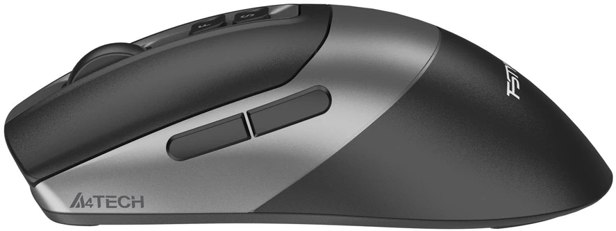 Pelė A4Tech FB50CS Plus FStyler, belaidė cicha biurowa pelė, BT+2,4GHz, juoda