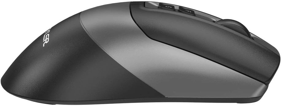 Pelė A4Tech FB50CS Plus FStyler, belaidė cicha biurowa pelė, BT+2,4GHz, juoda