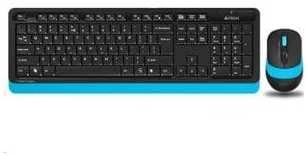 Klaviatūra ir pelė A4Tech Fstyler FG1010 Mėlyna (FG1010_B)